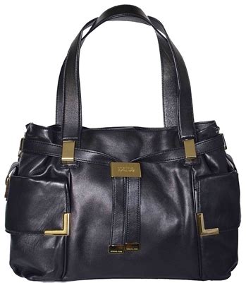 Michael Kors Beverly Large Soft Black Leather Drawstring 